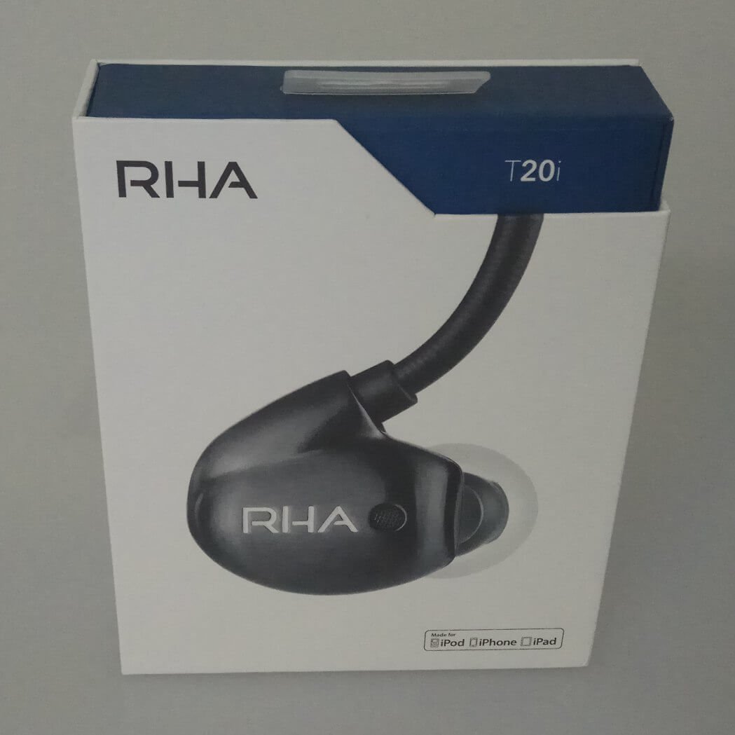 RHA T20i Black. Auriculares in ear resistentes.