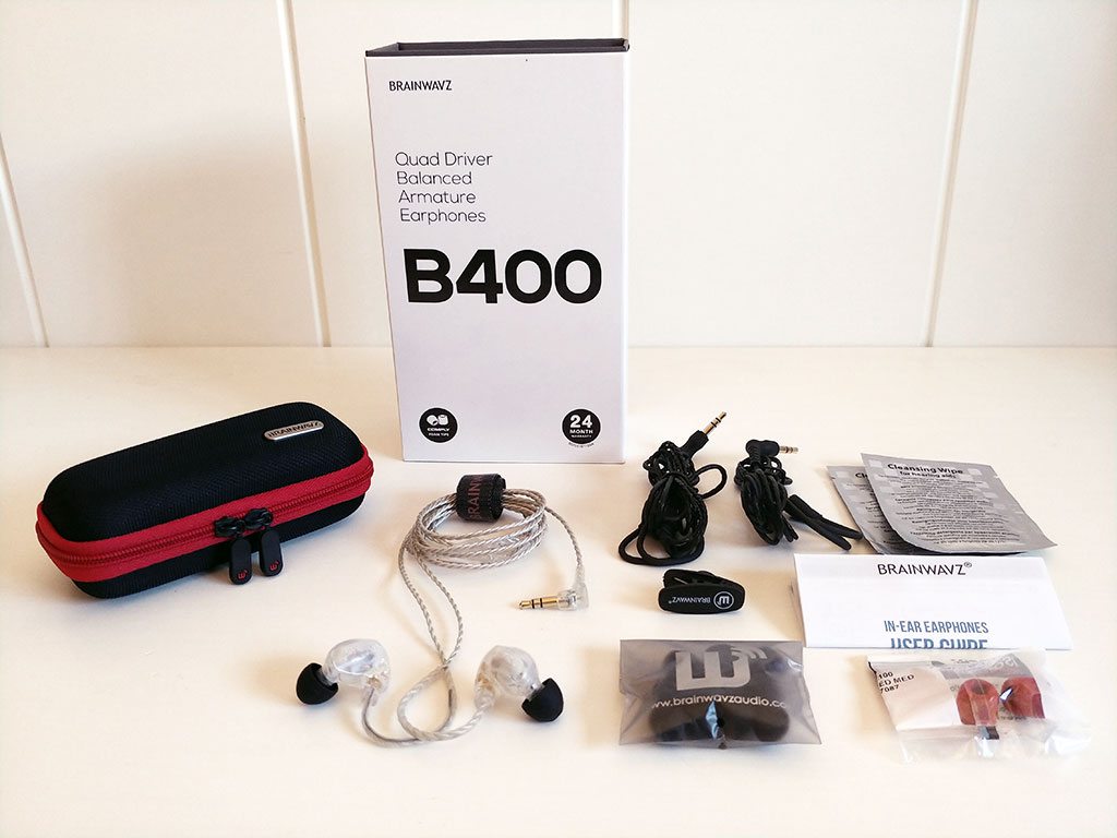 Pack de accesorios Brainwavz B400