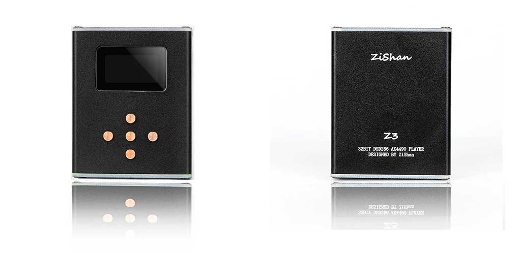 Zishan Z3 un reproductor mp3 sencillo y potente.